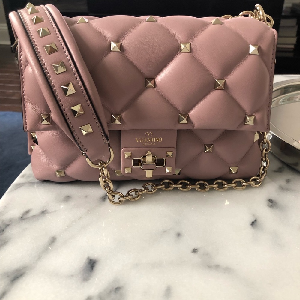 Valentino Garavani candy stud shoulder bag